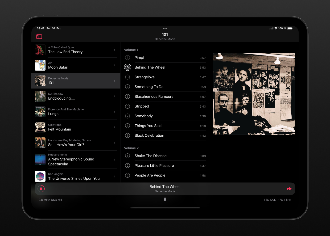 iPad Air running Pentaton 1.2